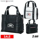 トミー ヒルフィガー ゴルフ TOMMY HILFIGER GOLF 日本正規品 メンズ レディース ボストンバッグ ビックトートバッグ エンボス素材 トリコロールディテール カレッジ風 ロゴプリント 【送料無料】 ゴルフ