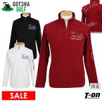 【30％OFF SALE】ガッチャ ガッチャゴルフ GOTCHA GOLF メンズ ポロシャツ 長袖 ハーフジップシャツ ハイネックシャツ 両面起毛素材 保温 ストレッチ ロゴ刺繍 M～4Lまで ゴルフウェア