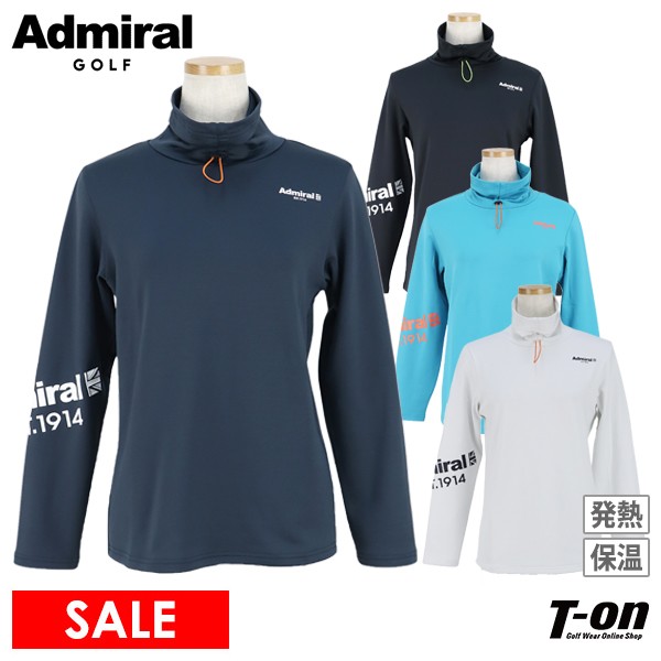 【30％OFF SALE】アドミラルゴルフ Admiral Golf 日本正規品 レディース ハイネックシャツ 長袖 発熱 ...