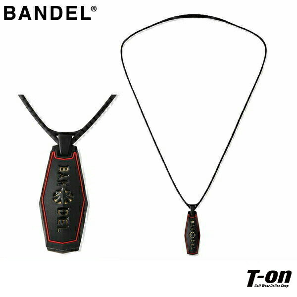 バンデル バンデル BANDEL メンズ レディース ネックレス Slash Necklace ペンダントネックスレス バランス力 運動能力 回復力 集中力向上 ロゴデザイン ブラック