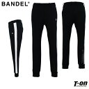 【ポイント10倍 7/11 12:59迄】バンデル BANDEL メンズ パンツ ロングパンツ ジョガーパンツ ウエストゴム 裏起毛 保温 防寒 バイカラーデザ...