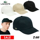 ラコステ 【30％OFF SALE】ラコステ LACOSTE　日本正規品 メンズ レディース キャップ フロントブランク6パネルキャップ コットンツイル素材 ワンポイントロゴ ゴルフ