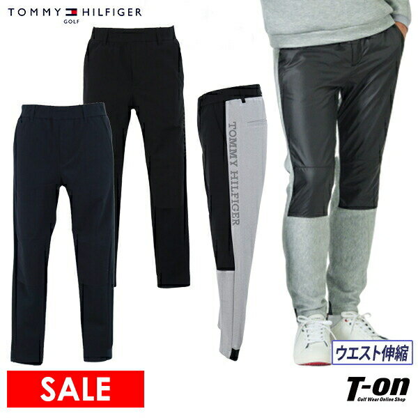 【30％OFF SALE】トミー ヒルフィガー ゴルフ TOMMY HILFIGER GOLF 日本正規品 メンズ パンツ ロングパンツ ジョガーパンツ アンクルパンツ ストレッチ ウエスト伸縮 異素材コンビ 【送料無料…