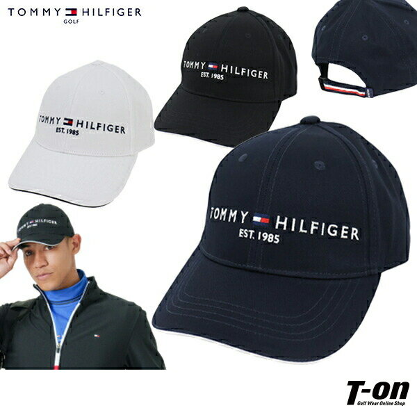 トミー ヒルフィガー キャップ メンズ トミー ヒルフィガー ゴルフ TOMMY HILFIGER GOLF 日本正規品 メンズ レディース キャップ ツイルコットン素材 ロゴ刺繍 バッグトリコロールカラーテープデザイン シンプル ゴルフ