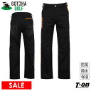 30％OFF SALE ガッチャ ガッチャゴルフ GOTCHA GOLF メンズ パンツ ロングパンツ 裏シャギー 防風 撥水 ストレッチ 立体ロゴ刺繍 ネオンディテール M 4L  ゴルフウェア