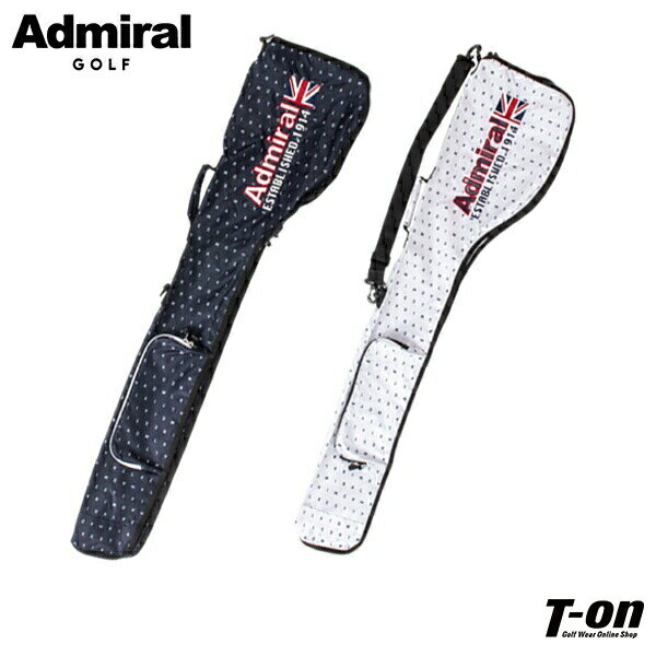 アドミラルゴルフ Admiral Golf 日本正規品 メンズ レディース クラブケース レンジケース 46インチ対応 5～6本収納可 モノグラム柄 ショルダーベルト付 ロゴ刺繍 ゴルフ