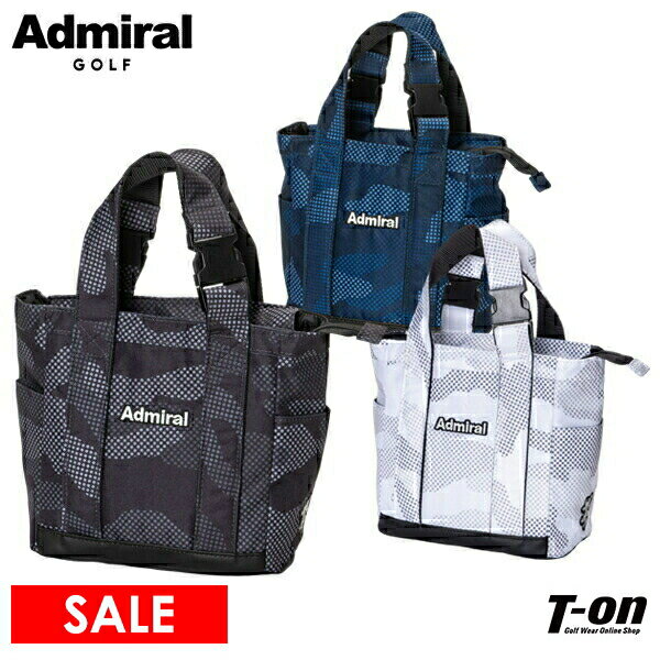 ゴルフ用ミニバッグ レディース 【30％OFF SALE】アドミラルゴルフ Admiral Golf 日本正規品 メンズ レディース カートバッグ ラウンドバッグ カートポーチ カモフラ柄 ドット柄 ハンドル付替え可 ロゴ刺繍 ゴルフ