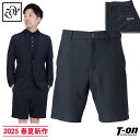ゾーイ ZOY メンズ パンツ ショートパンツ ハーフパンツ ウエスト後ろゴム ハニカムメッシュ素材 吸水速乾 5ポケット 【送料無料】 2025 春夏 新作 ゴルフウェア