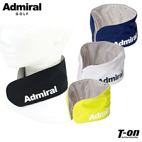 アドミラルゴルフ Admiral Golf 日本正規品 メンズ レディース ネッククーラー ネックカバー 水に浸して涼しい 水冷クーリング効果 ロゴプリント 2023 春夏 新作 ゴルフ