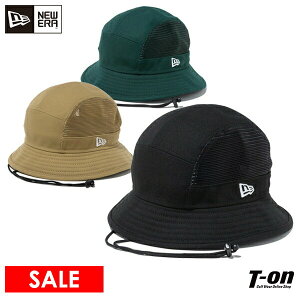 【50％OFF SALE】ニューエラ New Era NEW ERA 日本正規品 メンズ レディース ハット バケットハット メッシュ切替 ツイル素材 あご紐付き ロゴ刺繍