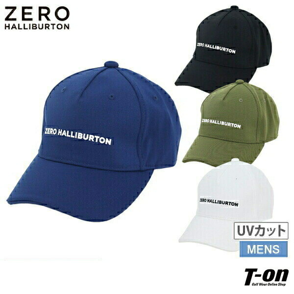 楽天【T-on】ティーオンゼロハリバートン ゴルフ ZERO HALLIBURTON GOLF メンズ キャップ UVカット 吸汗速乾 ロゴプリント サイズ調整可能 ゴルフ