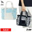 【30%OFF SALE】アダバット adabat メンズ レディース カートバッグ 保冷バッグ カートポーチ ラウンドバッグ サルーキー犬チャーム付 幾何学柄 2023 春夏 新作 ゴルフ 7,315円