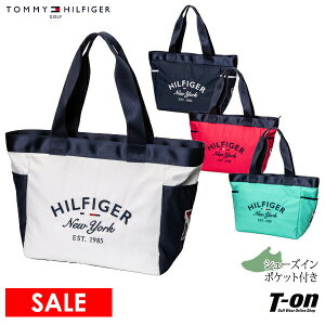 【30％OFF SALE】トミー ヒルフィガー ゴルフ TOMMY HILFIGER GOLF 日本正規品 メンズ レディース ボストンバッグ ビッグトートバッグ シューズインポケット付き ロゴ刺繍 Hアップリケ 【送料無料】 2023 春夏 新作 ゴルフ