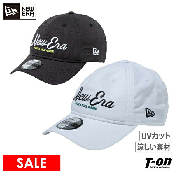 ニューエラ ゴルフ ニューエラ NEW ERA 日本正規品 メンズ レディース キャップ 9THIRTY 水に浸して涼しい クーリング素材 UVカット 吸汗速乾 ロゴ刺繍 2023 春夏 新作 ゴルフ