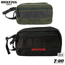 ブリーフィング ゴルフ BRIEFING GOLF メンズ レディース カートポーチ カートバッグ ハンドル付き W ZIP POUCH TL 撥水 コーデュラ...