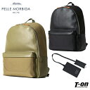 ペッレ モルビダ 革リュック メンズ ペッレ モルビダ PELLE MORBIDA メンズ レディース リュックサック バックパック デイバッグ シュリンクレザーディテール 異素材切替デザイン ジローラモコラボ ロゴ型押し 高級感 【送料無料】