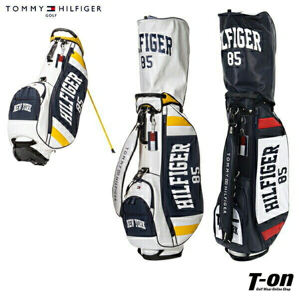 トミー ヒルフィガー トミー ヒルフィガー ゴルフ TOMMY HILFIGER GOLF 日本正規品 メンズ レディース キャディバッグ スタンド式キャディバッグ 9型 46インチ対応 パンチングメッシュデザイン ロゴワッペン ロゴ刺繍 【送料無料】 ゴルフ