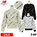 【30%OFF SALE】ニューバランス ゴルフ new balance golf レディース セーター クルーネック 軽量ポリエステル素材 ロゴジャガード C...
