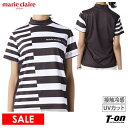 【50%OFF SALE】マリクレール マリ・クレール スポール marie claire sport レディース ハイネックシャツ 半袖 モックネックシャツ ...
