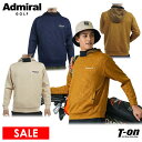 【30%OFF SALE】アドミラルゴルフ Admiral Golf 日本正規品 メンズ パーカー フード付きトレーナー シャドーロゴプリント ダンボール素材 ...