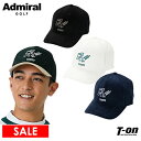 【20%OFF SALE】アドミラルゴルフ Admiral Golf 日本正規品 メンズ レディース キャップ コーデュロイキャップ コットン100% ロゴ刺繍...