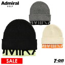 【30%OFF SALE】アドミラルゴルフ Admiral Golf 日本正規品 メンズ レディース ニット帽 レイヤード風ビーニー リブニットキャップ 配色切...