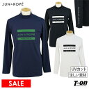 【50%OFF SALE】ジュン&ロペ ジュンアンドロペ JUN&ROPE メンズ ハイネックシャツ 長袖 モックネックシャツ UVカット 吸水 速乾 防透け ...