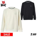 【30%OFF SALE】ワック WAAC 日本正規品 メンズ トレーナー 長袖 スウェット クルーネック ダンボールニット素材 ストレッチ ワッキーワッペン ...