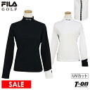 【Fashion THE SALE】【40%OFF SALE】フィラ フィラゴルフ FILA GOLF レディース ハイネックシャツ 長袖 モックネックシャツ ...