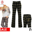 【50%OFF SALE】カステルバジャックスポーツ CASTELBAJAC SPORT メンズ パンツ ロングパンツ ストレッチ タータンチェック柄 フランネ...