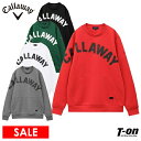【30%OFF SALE】キャロウェイ アパレル キャロウェイ ゴルフ Callaway APPAREL メンズ トレーナー クルーネック ダンボールスウェット...