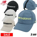 【30%OFF SALE】ニューバランス ゴルフ new balance golf メンズ レディース キャップ キルティングキャップ ロゴテープデザイン 立体...