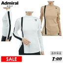 【30%OFF SALE】アドミラルゴルフ Admiral Golf 日本正規品 レディース セーター ハイネック モックネック リブニット 遠赤外線保温 手洗...