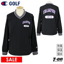 【30%OFF SALE】チャンピオン チャンピオン ゴルフ Champion 日本正規品 メンズ ブルゾン プルオーバー式 スニードジャック Vネック ラグラ...