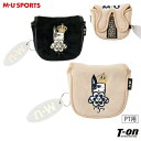 MUスポーツ エムユー スポーツ M.U SPORTS MUSPORTS レディース ヘットカバー パターカバー マレット型パターカバー スパイダー型パターカバ...