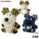 MUスポーツ エムユー スポーツ M.U SPORTS MUSPORTS メンズ レディース ヘッドカバー ユーティリティ用 H/C #UT ゴルフ