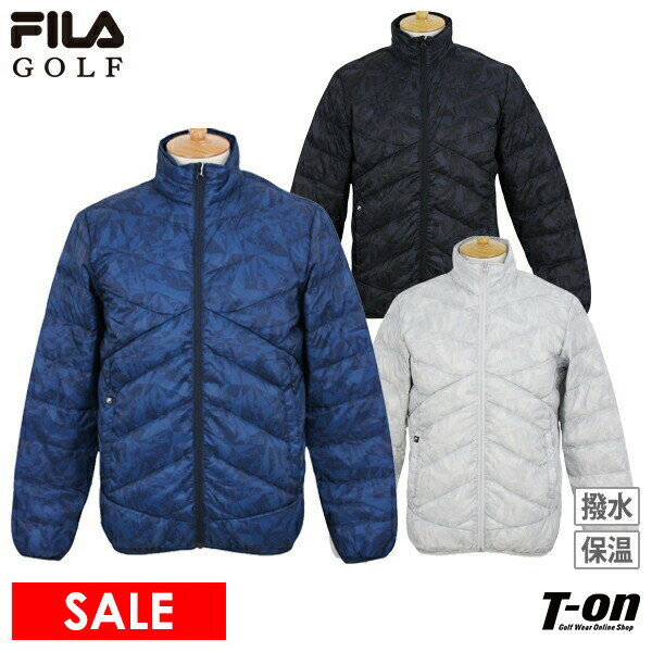 フィラ フィラゴルフ FILA GOLF メンズ ブルゾン ハイブリッド中綿ダウンブルゾン 保温 防寒 撥水 手洗い出来ます M〜3Lまで 【送料無料】 2024 秋冬 新作 ゴルフウェア