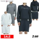 【30%OFF SALE】トミー ヒルフィガー ゴルフ TOMMY HILFIGER GOLF 日本正規品 レディース ワンピース 長袖 フード付き ダンボール...