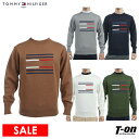 【30%OFF SALE】トミー ヒルフィガー ゴルフ TOMMY HILFIGER GOLF 日本正規品 メンズ セーター クルーネック ニット コットン混紡...