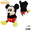 ボルビック Volvik メンズ レディース ヘッドカバー ドライバー用ヘッドカバー ディズニーコラボ ミッキーマウス Disney Mickey ぬいぐるみヘ...