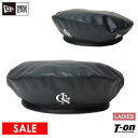 【20%OFF SALE】ニューエラ New Era NEW ERA 日本正規品 レディース ベレー帽 フェイクレザー素材 CALNAMURコラボ ロゴ刺繍 E...
