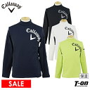 【30%OFF SALE】キャロウェイ アパレル キャロウェイ ゴルフ Callaway APPAREL メンズ ハイネックシャツ 長袖 モックネックシャツ 裏...