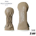 ペッレ モルビダ ゴルフ PELLE MORBIDA GOLF メンズ レディース ヘッドカバー ドライバー用ヘッドカバー 型押し皮革調 レザー調素材 ロゴプリ...