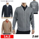 【30%OFF SALE】トミー ヒルフィガー ゴルフ TOMMY HILFIGER GOLF 日本正規品 メンズ カーディガン Vネック ジップアップニット ...