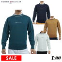 【30%OFF SALE】トミー ヒルフィガー ゴルフ TOMMY HILFIGER GOLF 日本正規品 メンズ セーター クルーネック 丸首 ロゴジャカード...