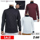 【30%OFF SALE】トミー ヒルフィガー ゴルフ TOMMY HILFIGER GOLF 日本正規品 メンズ ハイネックシャツ 長袖 モックネックシャツ ...
