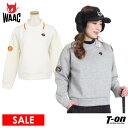 【30%OFF SALE】ワック WAAC 日本正規品 レディース トレーナー 長袖 スウェットプルオーバー ダンボールニット素材 ストレッチ ドロップショルダ...