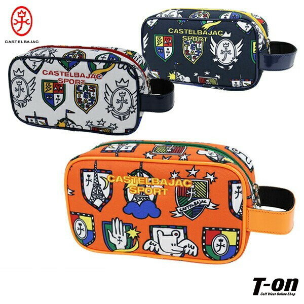 カステルバジャックスポーツ CASTELBAJAC SPORT メンズ レディース カートポーチ カートバッグ セカンドバッグ フレンチトラディショナル柄 総柄...