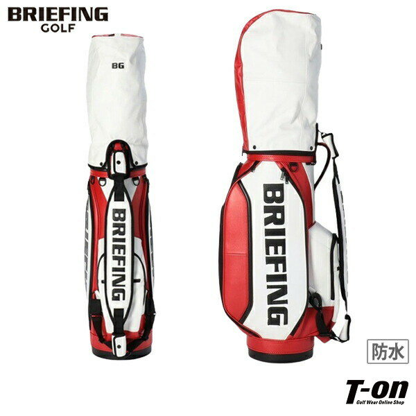 ブリーフィング ゴルフ BRIEFING GOLF メンズ レディース キャディバッグ 9.5型 47インチ対応 CR-11 #02 シュリンクレザー ECCO...