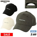 【30%OFF SALE】ブリーフィング ゴルフ BRIEFING GOLF メンズ キャップ コーデュロイ素材 ロゴワッペン サイズ調節可 CORDUROY ...
